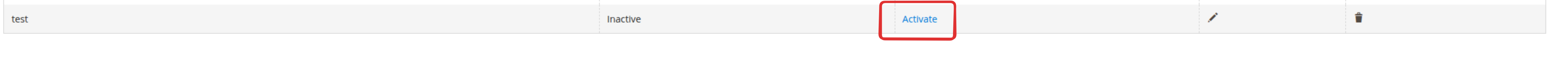 Activate Magento Integration