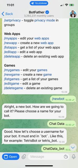 Bot Creation Process - Placeholder